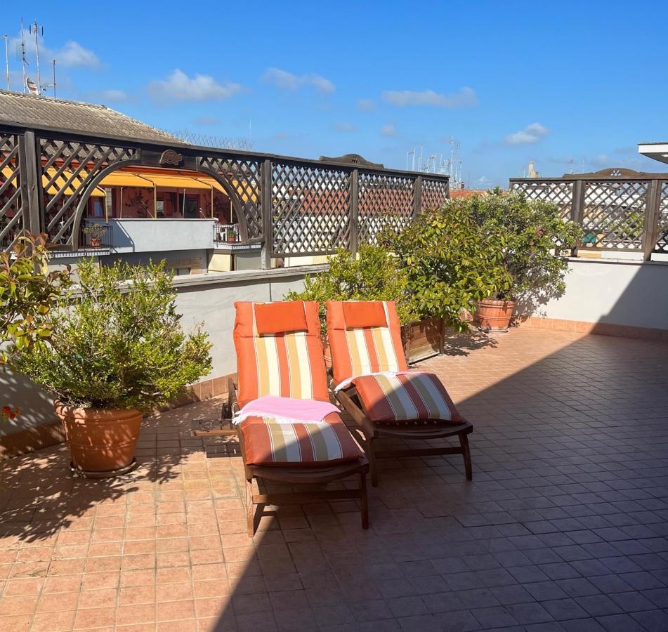 Apartmán Attico Con Terrazza In Via Dei Traghetti Lido di Ostia Exteriér fotografie