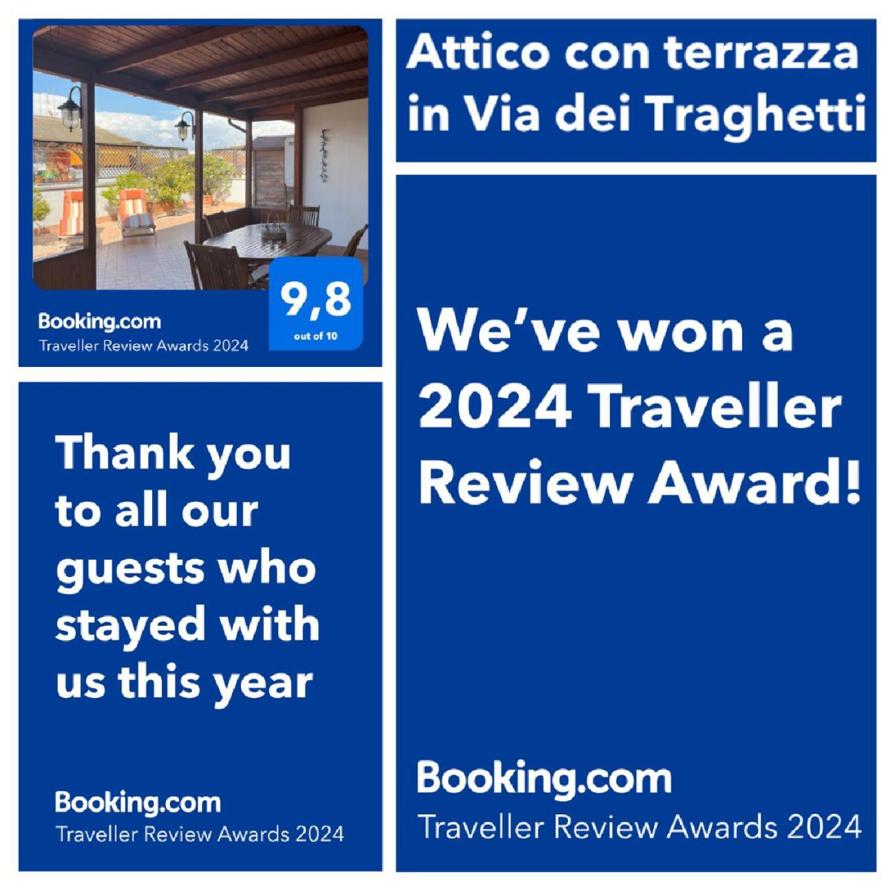 Apartmán Attico Con Terrazza In Via Dei Traghetti Lido di Ostia Exteriér fotografie
